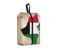 Sac à chaussures de voyage Map01 imprimé drapeau des Émirats arabes unis, sac de rangement portable étanche pour chaussures de natation, 1 pièce., One Size, Fermeture éclair, avec une sangle tissée