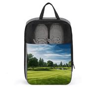 Sac à chaussures de voyage résistant à l'eau avec fermeture éclair, gris, taille unique, moderne, gris, Taille unique, Moderne