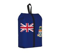Sac à chaussures de voyage résistant à l'eau avec poignée pour valise, baskets, bottes, gym, drapeau des îles Caïmans, 1 pièce., One Size, Classique
