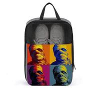 Sac à chaussures Halloween Mummy pour voyage, usage quotidien, sac de rangement anti-poussière pour chaussures de golf