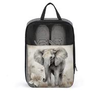 Sac à chaussures imperméable avec fermeture éclair pour voyage, gym, football, golf, danse pour homme et femme