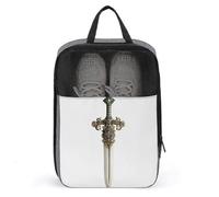 Sac à chaussures médiéval en forme d'épée pour voyage, usage quotidien, sac de rangement anti-poussière pour chaussures de golf