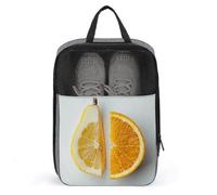 Sac à chaussures pour homme et femme avec photos de fruits secs - Pochette à chaussures avec fermeture éclair - Sac à chaussures de golf respirant pour voyage à l'extérieur - Organiseur de chaussures