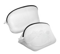 Sac à chaussures pour machine à laver,2 pièces pliable réutilisable avec fermeture éclair, outil de lessive,sac à chaussures de course pour machine à laver et sécheuse | Pour le stockage de voyage