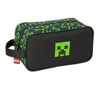 Safta Sac à chaussures Minecraft TNT – Moyen, multifonction, confortable 29×14×15 cm, Multicolore