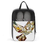 Sac à chaussures simple Dove en verre teinté pour voyage, usage quotidien, sac de rangement anti-poussière pour chaussures de golf