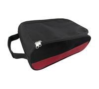 Sac à chaussures zippé, sacs de transport pour chaussures de golf, sacs fourre-tout étanches ventilés avec poignée de transport supérieure pour golf, tennis, football, Rouge, Refer to description,