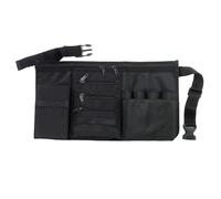 Sac À Ciseaux De Barbier Multipurpose Canvas Waist Pack for Hair Stylist Tools, Large Capacity Barber Apron with Scissor Holder(B no Logo)