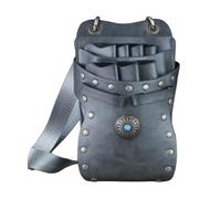 Sac À Ciseaux De Coiffeur - Ceinture Coiffure, Pochette D'outils | D'organisateur Styliste Professionnel, Réglable, Porte-accessoires Cheveux Multi-emplacement Pour Le Salon