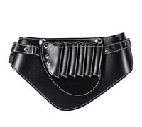 Sac à ciseaux de coiffure Clips de coiffure professionnelle Holster Solder Socle Black 40 * 18cm de grande capacité Design élégant pour les stylistes