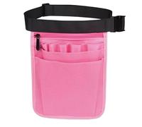 Sac à Ciseaux De Coiffure Pinces Outil Sac Banane Étanche Main Réparation Nylon Quincaillerie Trousse À Outils Ciseaux Extérieur Sacs De Rangement Universels(Pink)