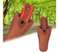Sac à ciseaux de jardinage - pour élagueur, outil en cuir, petit sac à outils de matériel de pince, étui de tournevis durable avec protection de fod