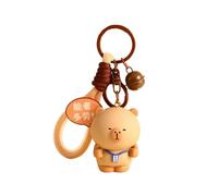 Sac à clé d'ours Pendentif Sac Dessin animé Sacs Charme Porte-clés pour les étudiants et les employés de bureau L'individualité Unique Porte-clés Design Exprimer, Those Who Can Work H
