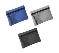 Sac À Clés en Tissu Oxford 3 Pièces, Mini Portefeuille, Portefeuille Étanche, Portefeuille Portable, Portefeuille Simple