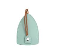 Sac à clés unisexe extractible en polyuréthane, porte n cuir PU, porte e voiture, pochette porte-clés, Vert, Moderne