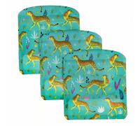 Sac Ã collation Rex London Cheetah (x3) Bleu 18x16x0,5 cm