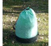 Sac à collecteur des Leafs, récipient réutilisable des déchets de jardin, 55x76 cm, sac de débris de jardin, porte-pelouse portable, conception de fermeture à cordon, pour nettoyage extérieur, patio,