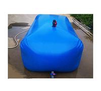 Sac à conteneurs de Stockage d'eau, réservoir d'eau Flexible avec Robinet, Outils de Jardinage extérieur, 0,9 mm en PVC Pliable pour l'irrigation agricole (Couleur: Bleu, Taille: 750L /