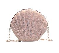 Sac à coque élégant avec sangle de chaîne en cuir PU Sac à bandoulière Sac à main de soirée pour les excursions quotidiennes et sac à bandoulière tendance spécial pour les occasions, a