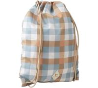 Sac Ã corde enfant Fabelab Checks Bleu TU