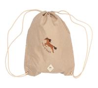Sac Ã corde enfant Fabelab Wild at Heart Marron TU