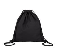 Sac à cordelettes femme Kimood K-loop Organic Noir TU