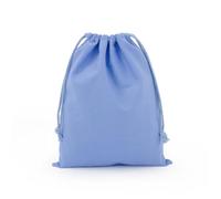 Sac à cordon de couleur unie for bijoux, fourre-tout en coton, organisateur, sac main d'épicerie, tissu rangement voyage pliable Portable pour salle de sport(Color17,1pcs,7x10cm)