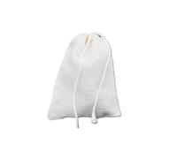 Sac à cordon en mousseline de coton, for brassage domicile, vin, bière, tamis, jus, légumes, café, filtre, herbes cuisson, thé, emballage cadeau Pochon Tissu avec Cordon(30x20cm)