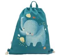 Sac À Cordon Enfant Imperméable Pour École Piscine Et Sport Bleu TU