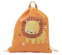 Sac À Cordon Enfant Imperméable Pour École Piscine Et Sport Orange TU