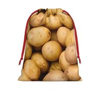 Sac à cordon imprimé pommes de terre de jardin, pochettes à cordon, sacs d'emballage de qualité supérieure pour affaires et événements S