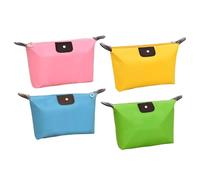 Sac à cosmétiques de Voyage 4 pièces, Sac de Rangement de Produits de Soins de la Peau, Sac à cosmétiques Portable, Trousse de Toilette pour Femmes, Sac Pliable