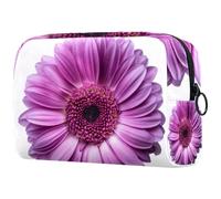 Sac À Cosmétiques Fleur De Gerbera Violet Rose Trousse De Toilette De Voyage Trousse De Maquillage pour Femmes