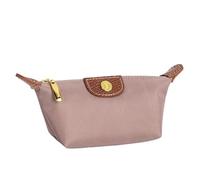 Sac à cosmétiques Multifonctionnel Porte-Monnaie zippé for Femme, Porte-Cartes et Carte d'identité, Compact, Multi-Compartiments, Fermeture éclair, Multicolore, Lot de 2(Pink-2pcs)