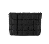 Sac À Cosmétiques Noir 1 Pièce, Sac De Rangement Pour Femmes, Sac À Cosmétiques De Grande Capacité, Sac De Rangement Simple, Pochette À La Mode