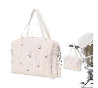 Sac à Couches de Voyage, Sac de Tire-Lait | Sac de Travail pour Maman Qui allaite - Sac fourre-Tout en Coton Doux, Sac à Couches pour Maman, fourre-Tout de Voyage Multifonction