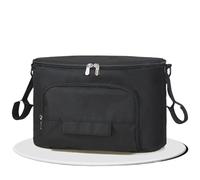 Sac à couches imperméable for maman, sac de voyage multifonctionnel de grande capacité for maman et enfants, sacs de poussette organisateur(Black)