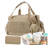 Sac à Couches - Organisateur De Fourre-tout Pour Enfants, Sac à Couches De Voyage | Sac à Couches De Grande Capacité Avec Plusieurs Compartiments De Pépinière Réutilisable Léger Pour Mamans Pap, Kaki