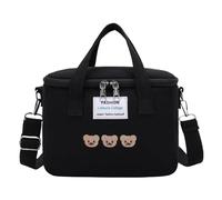 Sac à Couches - Sac à Couches Petit Sac À Couches Mignon Voyage | Sac De Rangement De Grande Capacité Avec Compartiment Pour Couche Isolant, Sacs À Couches Réglables Pe, Noir , Fare riferimento alla