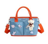 Sac à couches, sacs à bandoulière pour femmes | Sacs à bandoulière de grande capacité,Sac de rangement pour chambre avec grande ouverture pour la séparation de sec et humide, sac de loi, bleu,