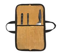Sac à Couteaux Culinaires - Enveloppement Mobile Pour, Porte-outils En Tissu, Pour Équipement | Disposition De Sécurité Du Bord Intérieur Segmenté, Blindage En Tissu T