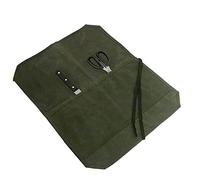 Sac À Couteaux Enroulable,Sac À roulettes Porte-Couteaux Multi-usages - 7 Fentes Toile Chef Couteau Rouleau Sac Toile Couteaux Étui avec Une Bandoulière Réglable pour Couteaux De Cuisine Outils