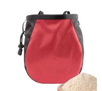 Sac À Craie De Bloc - Pochette De Ceinture À Craie Avec Cordon De Serrage, Étanche, Réglable, Étanche, Pour Grimpeur Débutant, Athlète, Voyage, Sport, Gym, Haltérophilie, Fitness, Gymnastique, Bloc En