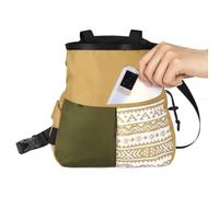 Sac à Craie de graise - 5,5 Pouces de Large Pochette d'ouverture à Ouverture pour Une poignée sécurisée, Usage Gratuit avec Un accès Facile, Porte-Craie pour l'escalade de Gymnastique haltérophile de