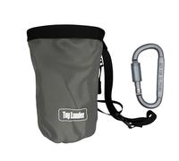 Sac à craie d'escalade - 19 x 12,5 x 12,5 cm - Résistant à la déchirure - Cylindre multifonction flexible antidérapant - Parfait pour le stockage de poudre d'intérieur et d'extérieur