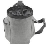 Sac à craie d'escalade - Seau à craie - Sac à main de gym - Cordon de rangement à fermeture éclair - Organiseur de ceinture réglable - Pour haltérophilie, gymnastique, tissu Oxford
