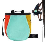 Sac À Craie - Magnésie Avec Fermeture Éclair | Ceinture Ajustable Portable - Conteneur Objets Quotidiens Nourriture Animaux | Escalade Haltérophilie Gymnastique | Saces Pratique Léger Durable Pour Spo