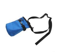 Sac à craie pour athlètes, avec design protecteur et cordon de serrage facile à utiliser pour un accès rapide (bleu)