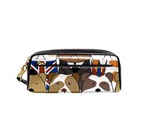 Sac À Crayons Bouledogue Anglais Étui À Crayons Pratique Trousse Scolaire Grande Capacité Pochette pour Adulte Garçon Collège