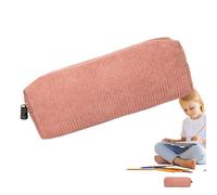 Sac À Crayons Rétro | SPECH PAPELERIE DE PAPELERIE COURTURES De Grande Capacité | Organisateur Doux | Eraser À Crayon Polyvalent Polyvalent Pour Les Marqueurs De Stylos | Supplies D'art De Bureau Scol